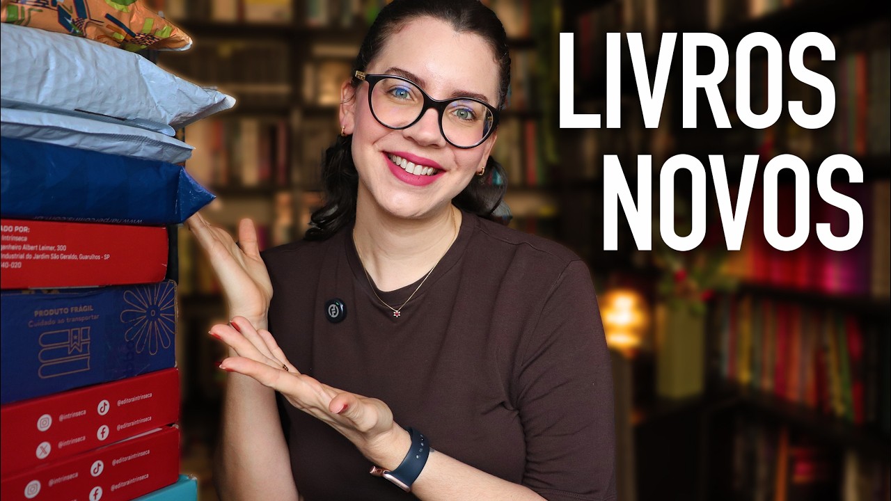 UNBOXING COM OS LIVROS NOVOS DE FEVEREIRO [2026]