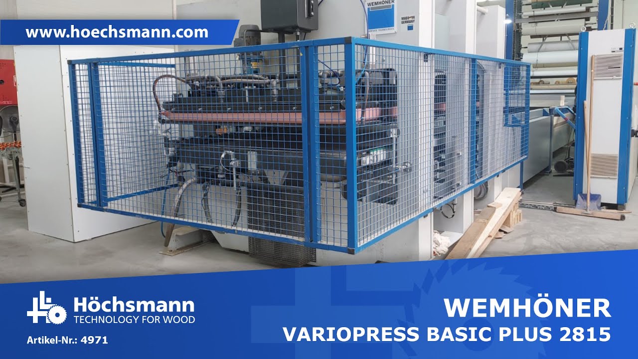 WEMH&Ouml;NER VARIOPRESS BASIC PLUS 2815 (H&ouml;chsmann Klipphausen)