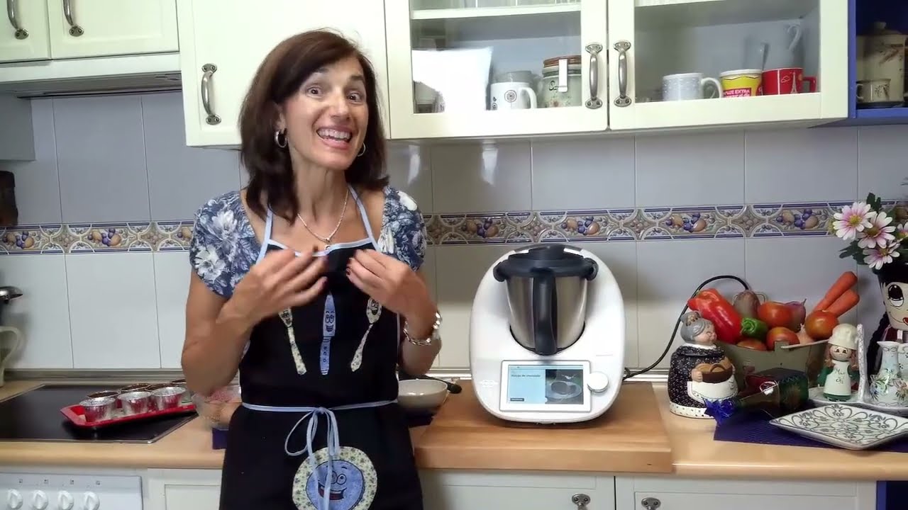 Volcan de chocolate en thermomix