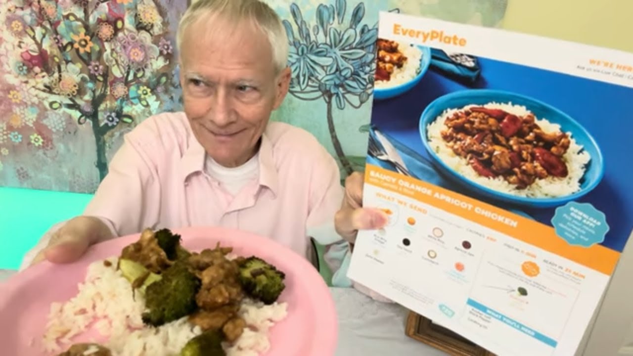 ASMR: EveryPlate Saucy Orange Apricot Chicken with Broccoli & Rice!