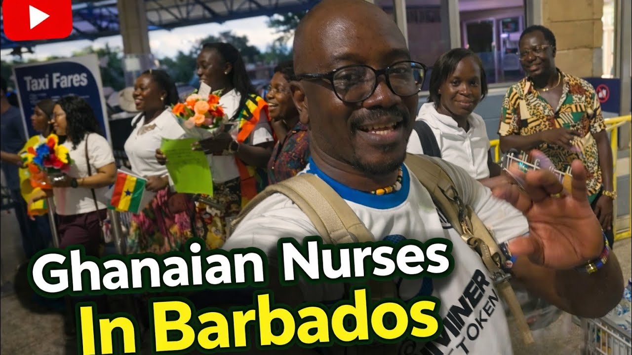 Ghanaian Nurses In Barbados Joined Me Throw Shade To Ghanaians In UK 🇧🇧 🇬🇭 