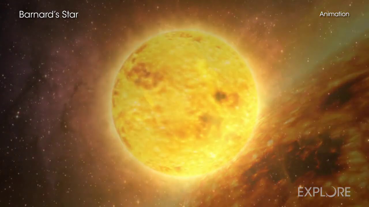 Life around nearby Barnard Star? Chances reduced after study - Take a tour