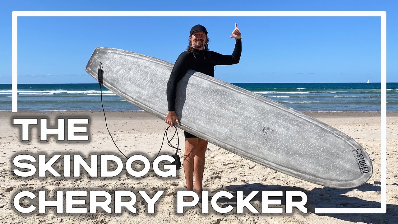 Обзор Skindog Cherry Picker 🏄‍♂️ (лонгборд с одним плавником) | В восторге от путешествий