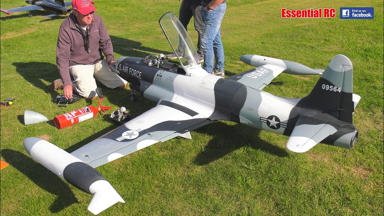 GIANT XXL Lockheed T-33 Shooting Star | FBjets / FeiBao | Jets-Munt 200 turbine