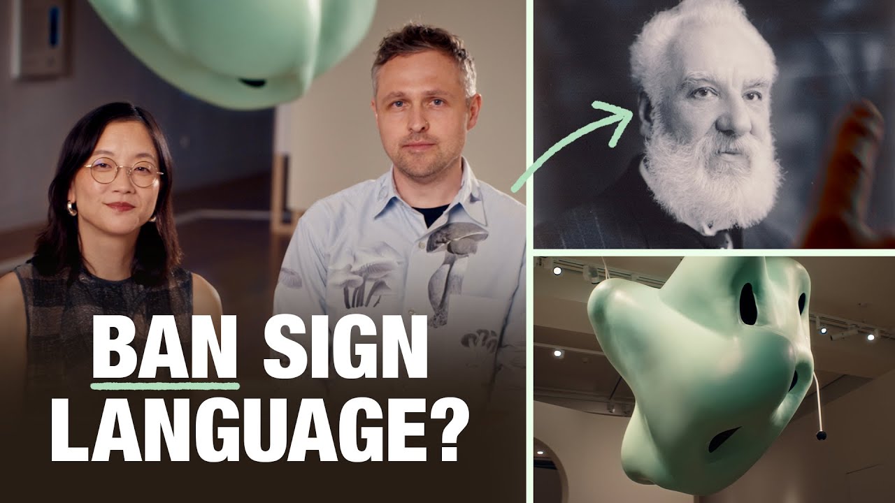Did we nearly lose sign language in 1880? Christine Sun Kim and Thomas Mader explain...
