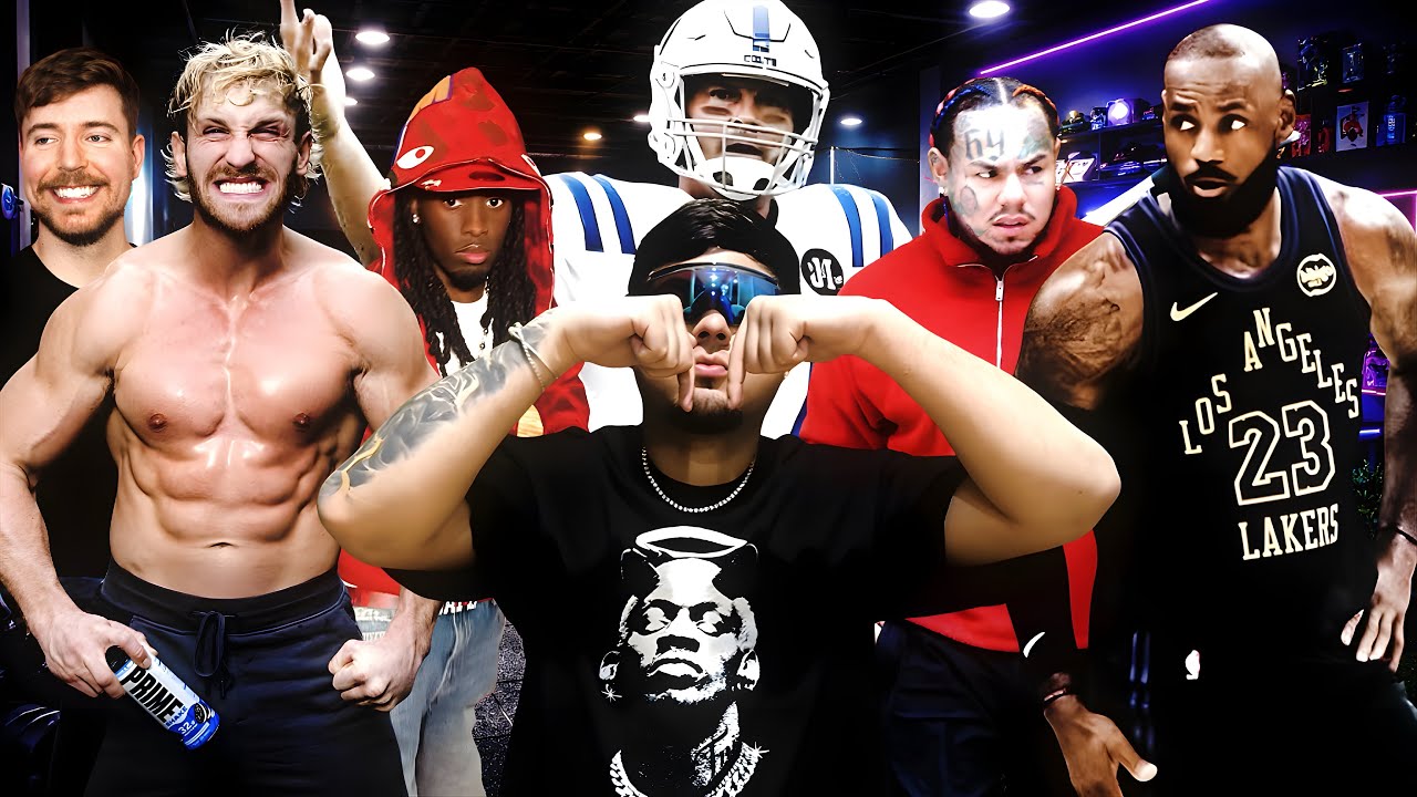 Mr Beast es illumin*ati / Logan Paul le miente al mundo / Kai Cenat es un coge cuerno / Tekashi 69