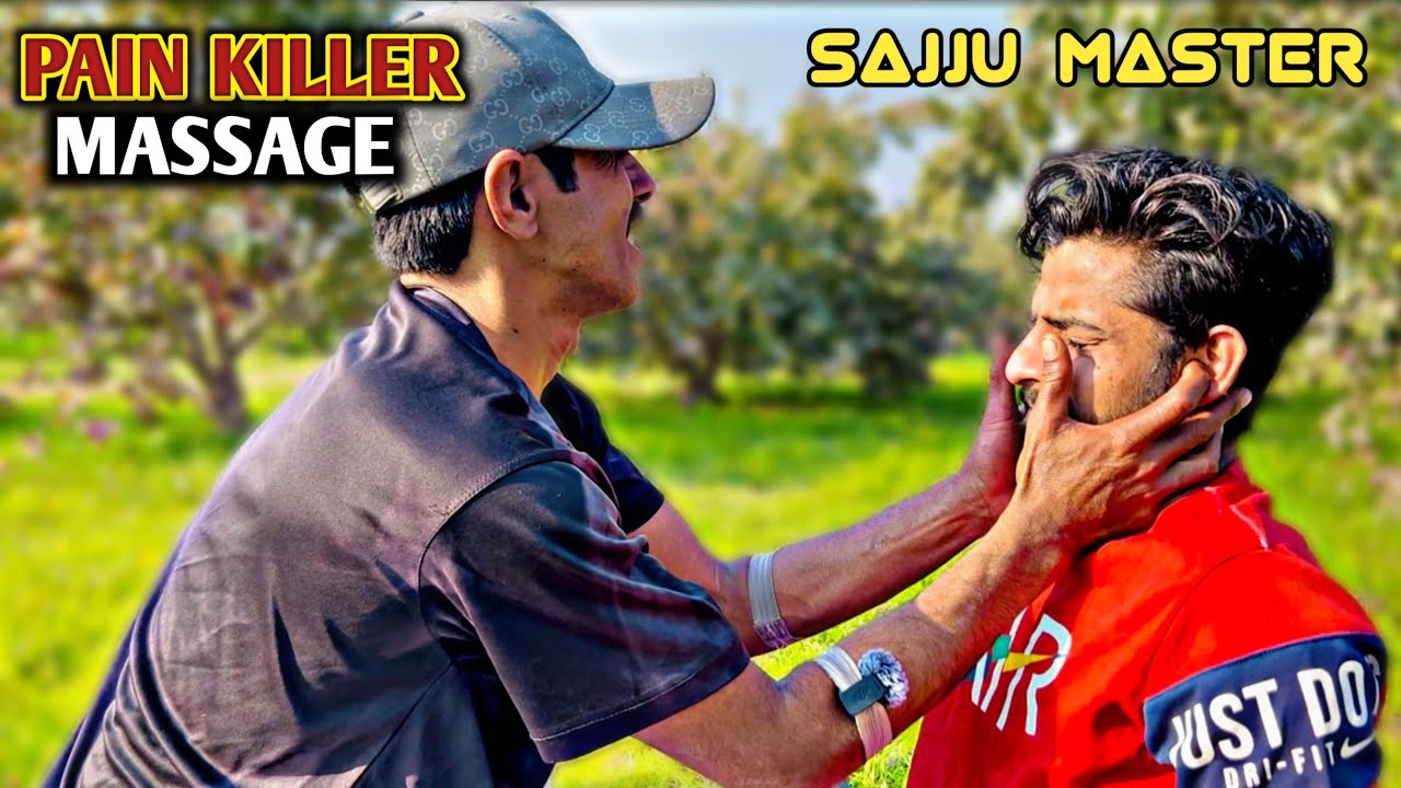 ASMR Super Relaxing Head & Back Massage by Sajju Master | Mind Fresh & Body Calm