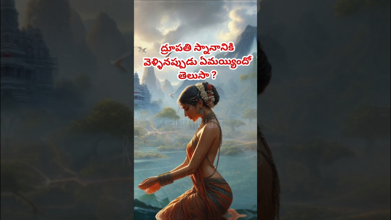 What Happened When Draupadi Went For A Bath? - Shocking Incident Revealed!