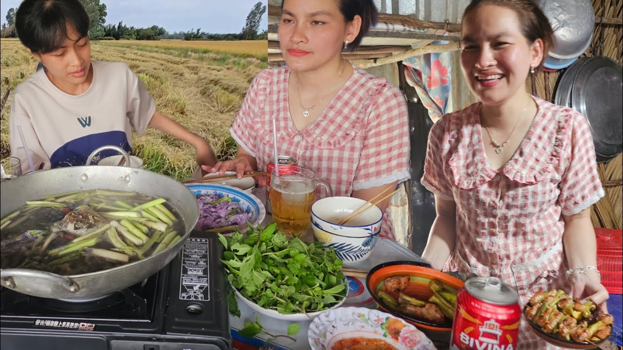 Nữ Việt kiều campuchia sự thật là em ruột anh núi nướng cá đãi ace