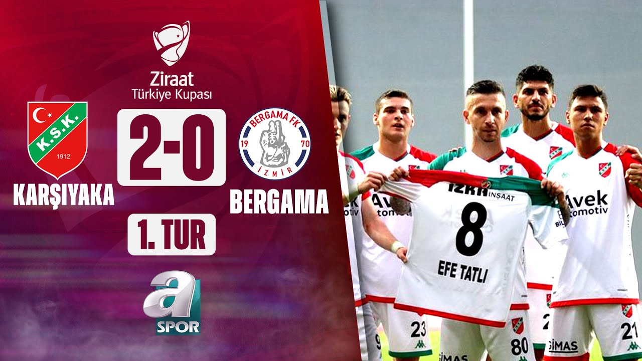 Karşıyaka 2-0 Bergama Belediyespor MAÇ ÖZETİ (Ziraat Türkiye Kupası 1. Tur Maçı) / 27.09.2023