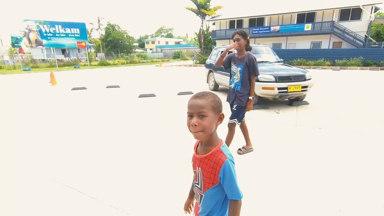 A mundane day out at Lambete, Munda, Western Solomon Islands