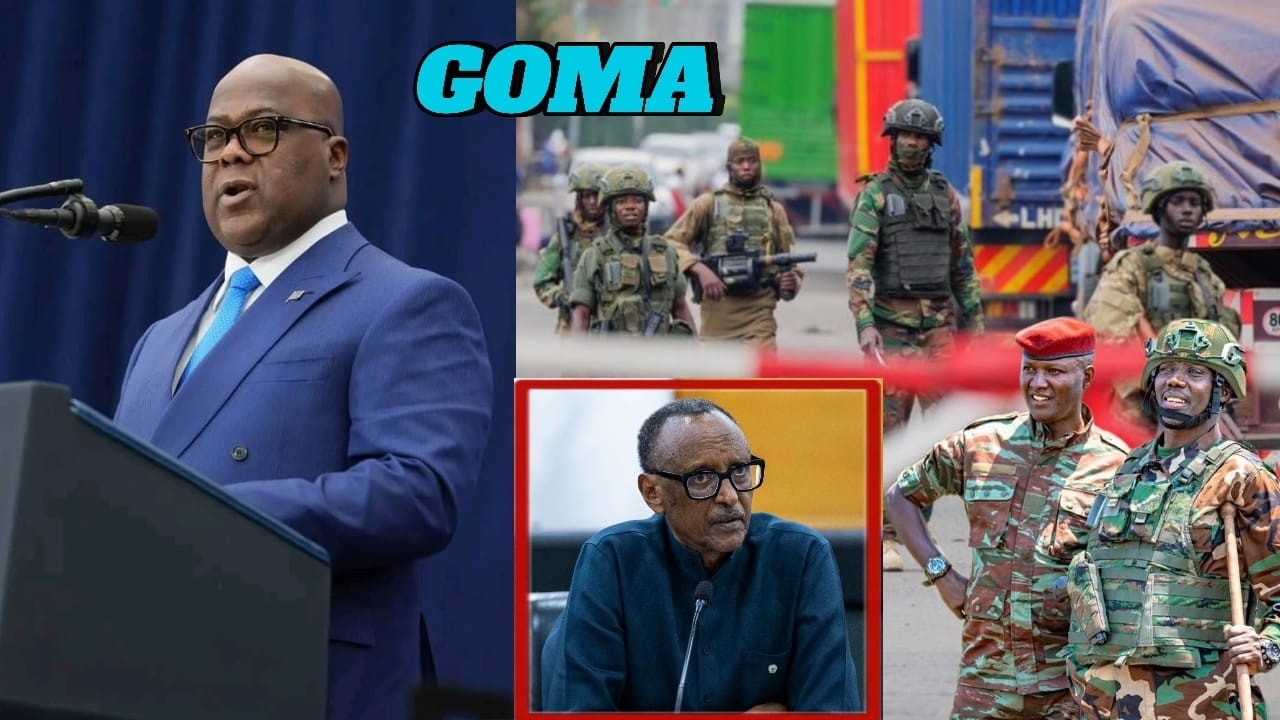 🚨 BREAKING : GOMA IMYIGARAGAMBYO NYUMA Y'IBITERO BYA DRONES BYEGETSWE K'URWANDA