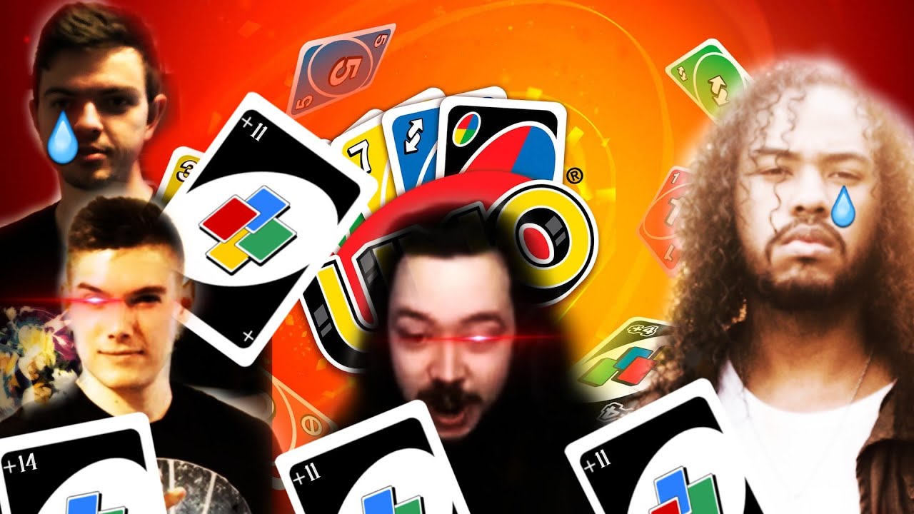 Самые близкие игры в истории!!! Турнир Uno с Nano, Rhymestyle и Lotus