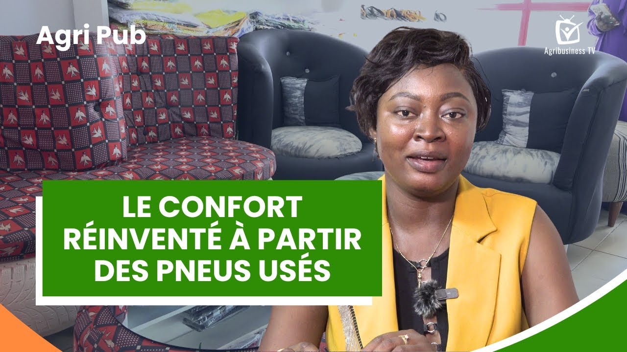 Agri Pub : Le confort réinventé à partir des pneus usés