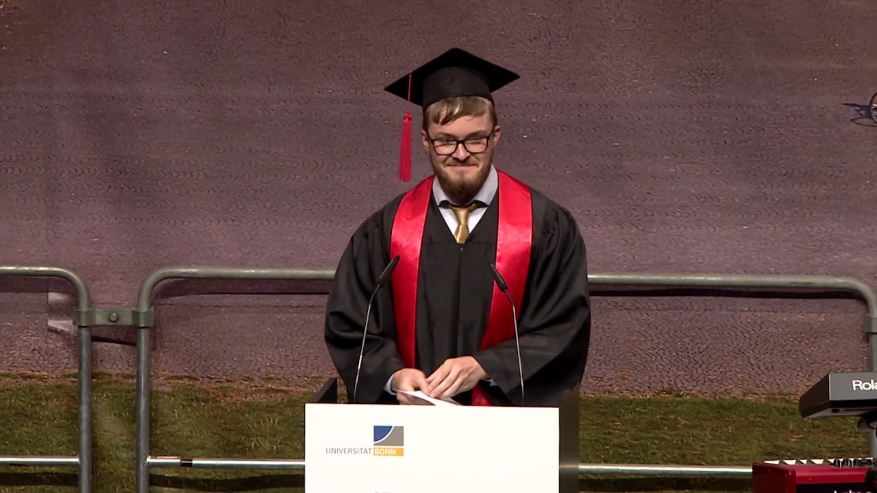 Absolventenrede 2019: Danke Euch