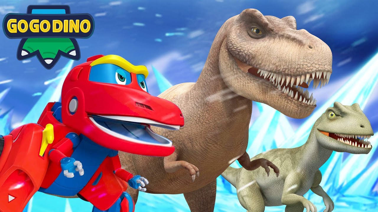 🦖GoGoDino | Best Dino Adventures with Rex & T Rex, Oviraptor, Allosaurus | Cartoon for Kids Dinosaur
