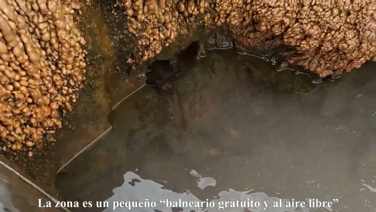 Balneario natural  y gratuito al aire libre con agua salada
