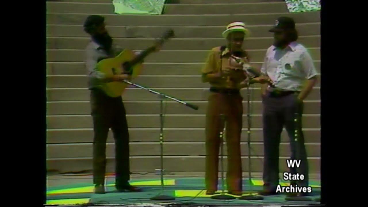 Melvin Wine  Fiddle, Denzil Wine  Guitar, Cold Frosty Morning, Vandalia 1977, WVLC, WSWP TV