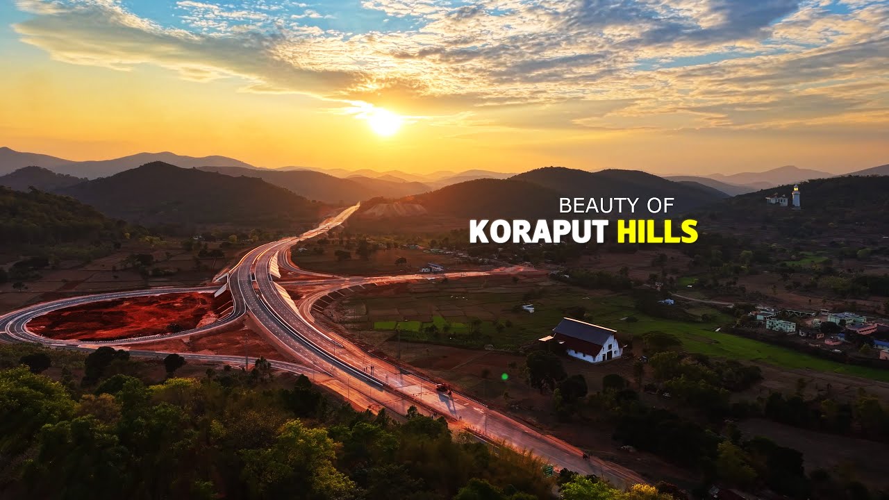 Koraput Hills Drone Shots | Peaceful Nature Vibes from Odisha