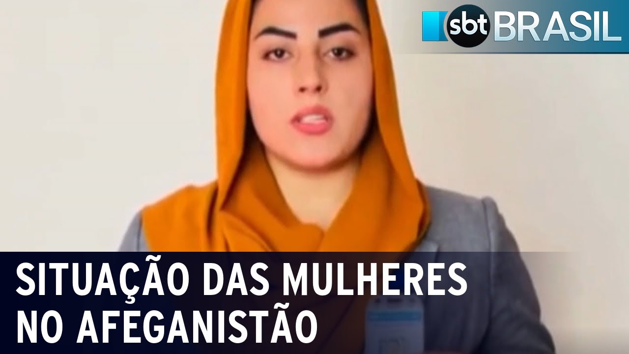 Afeganistão: situação das mulheres com volta do Talibã ao poder | SBT Brasil (20/08/21)