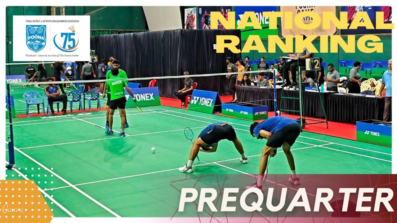 LOKESH/NAVEEN VS CHAYANIT JOSHI/MAYANK RANA:VV NATU MEMORIAL ALL INDIA SENIOR RANKING PUNE