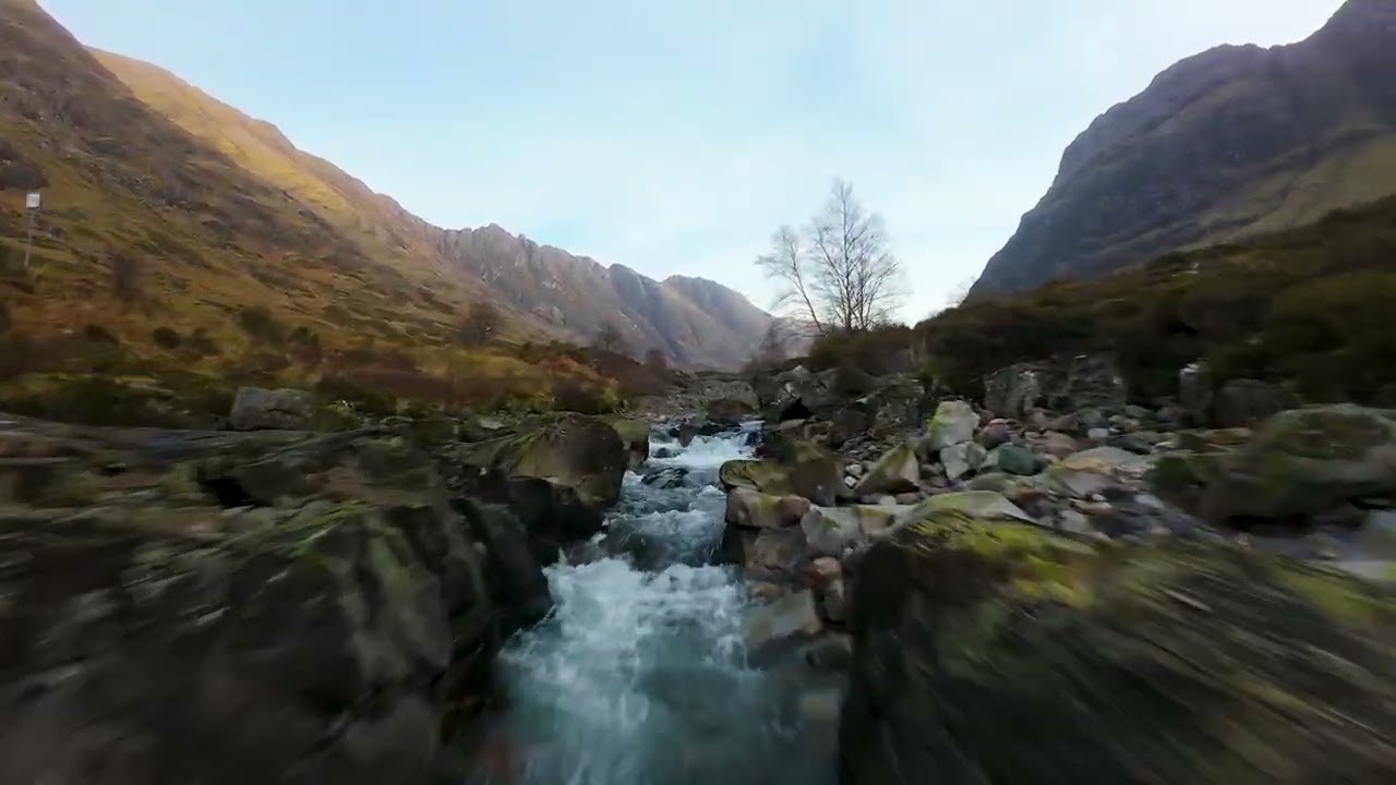 Relaxing river Glencoe DJI Avata 2 