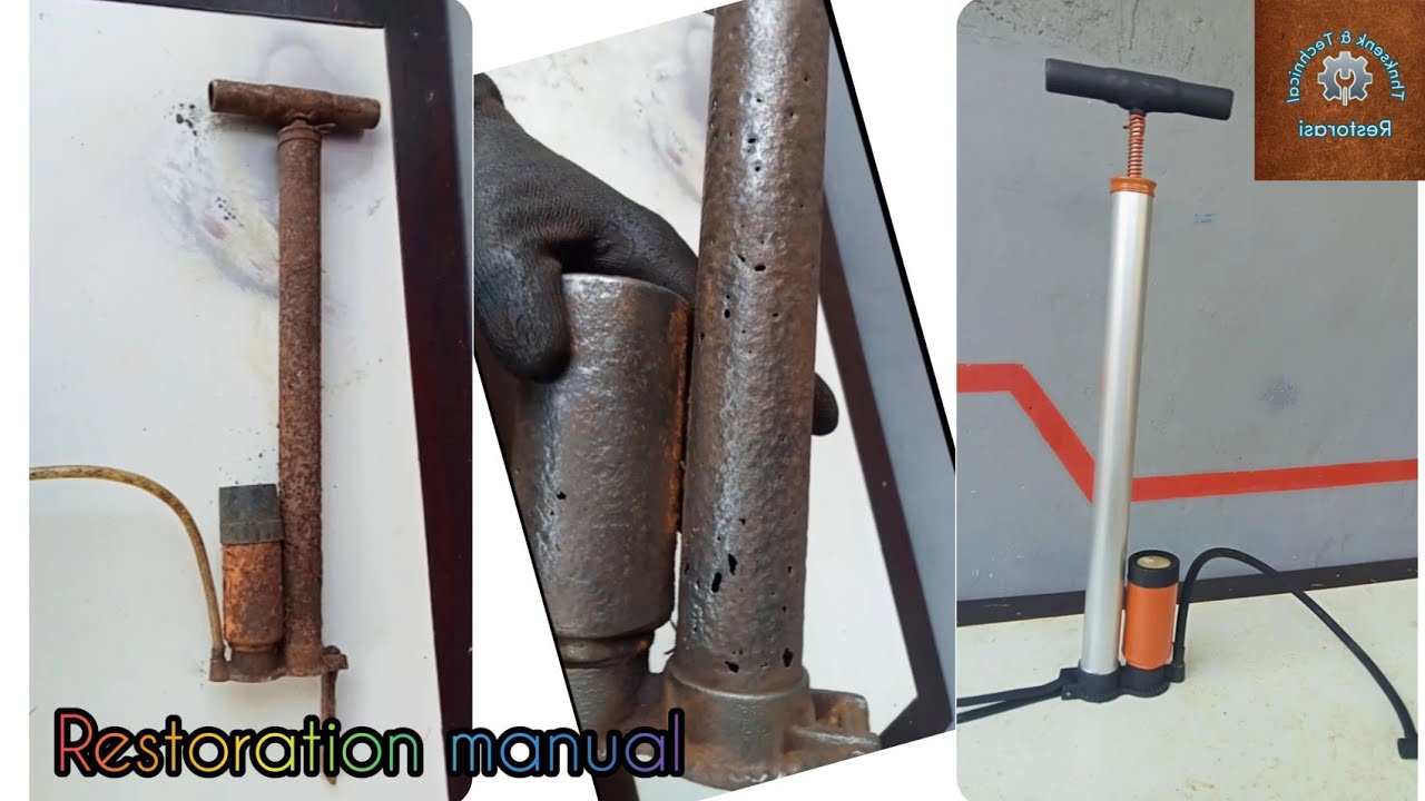 Memperbaiki pompa tangan Manual yg Berkarat