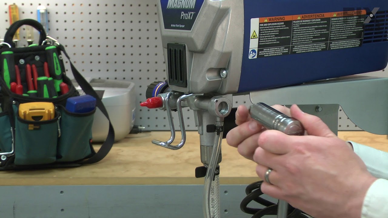 Graco Paint Sprayer Repair - How to Replace the Dump Valve