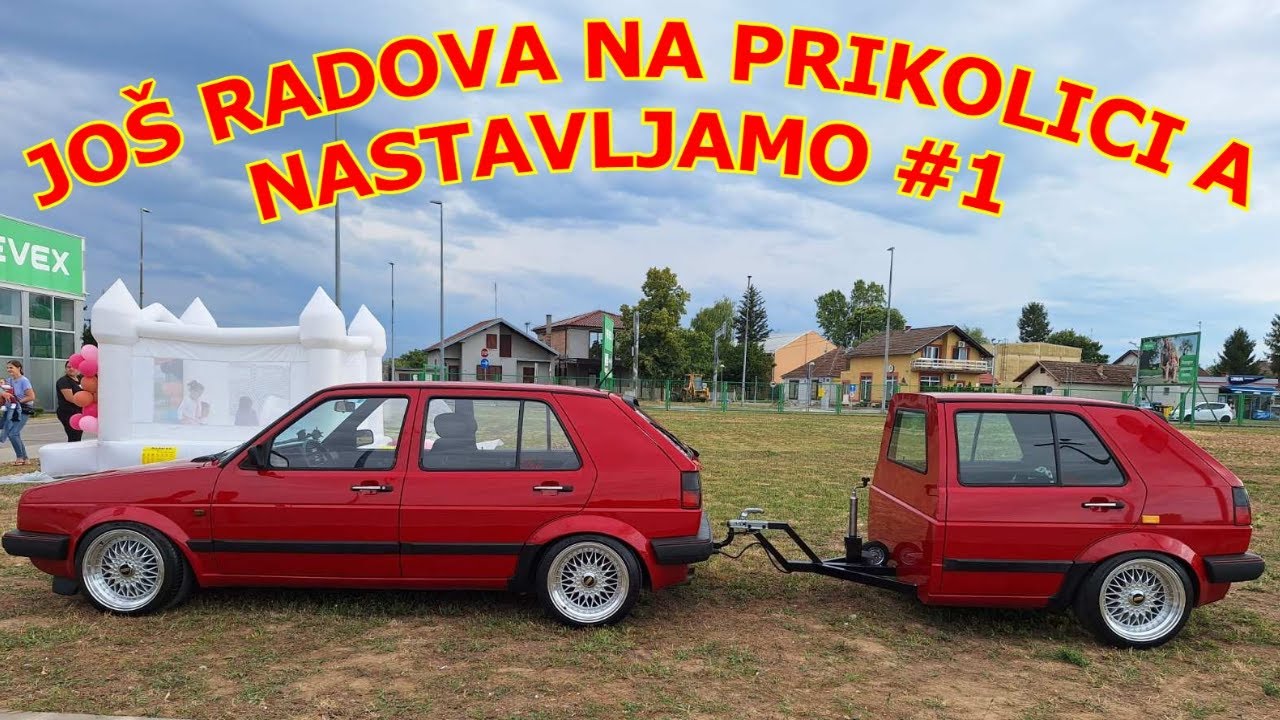 JOŠ RADOVA NA PRIKOLICI A NASTAVLJAMO #1🙂