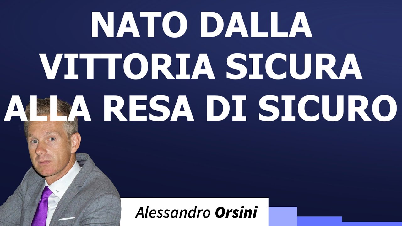 Nato dalla vittoria sicura alla resa di sicuro