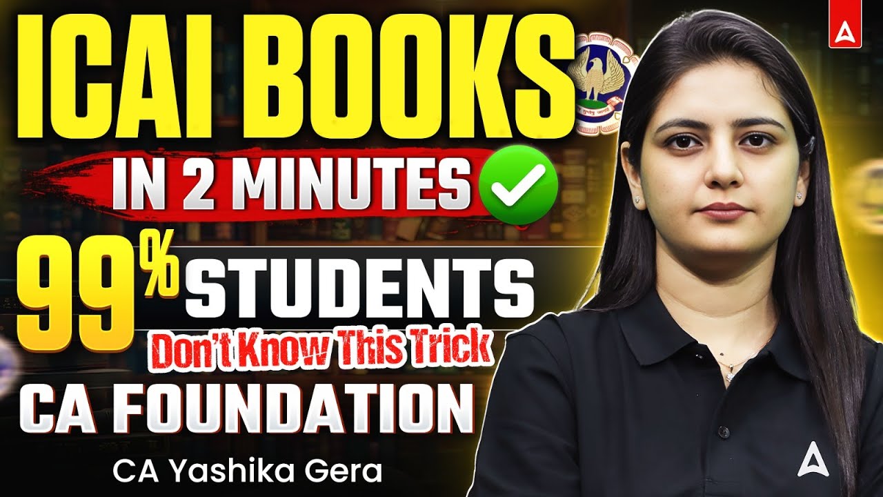 How to Order CA Foundation Books | CA Foundation Books from ICAI | Jan 2026 Students Must be Aware