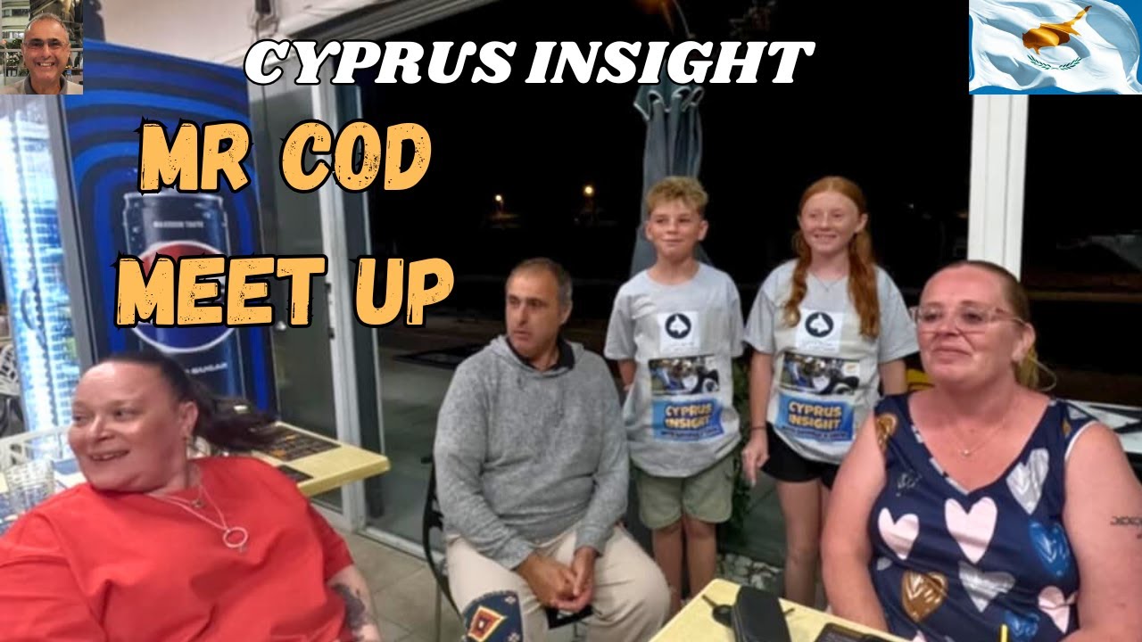 Mr Cod Protaras Cyprus -  Viewer Meet Up 22nd October.