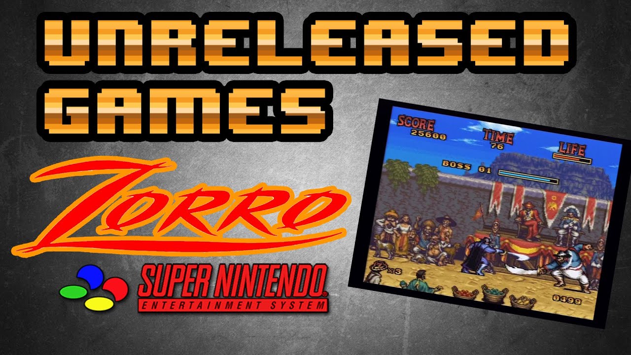Unreleased Games | Zorro  [SNES]