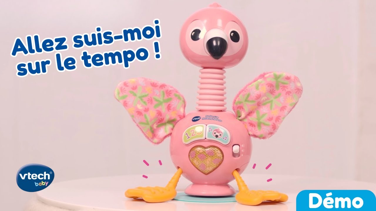 Flamingo rigolo – Il bat des ailes et amuse Bébé | VTech Baby (9-36 mois)