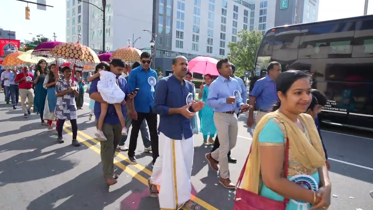 Eucharistic Procession during the 2024 Eucharistic Congress