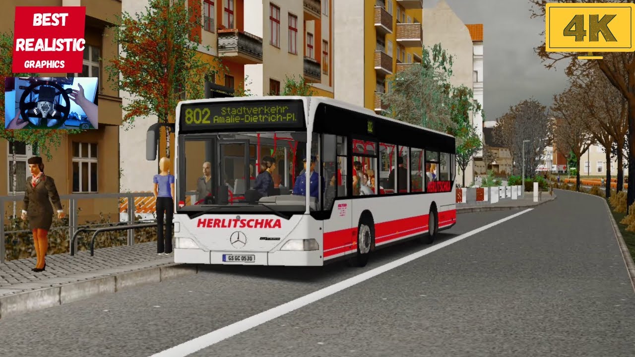 Omsi2 Mercedes Benz Citaro O530 ZF Gerolstein-Map Linie 802