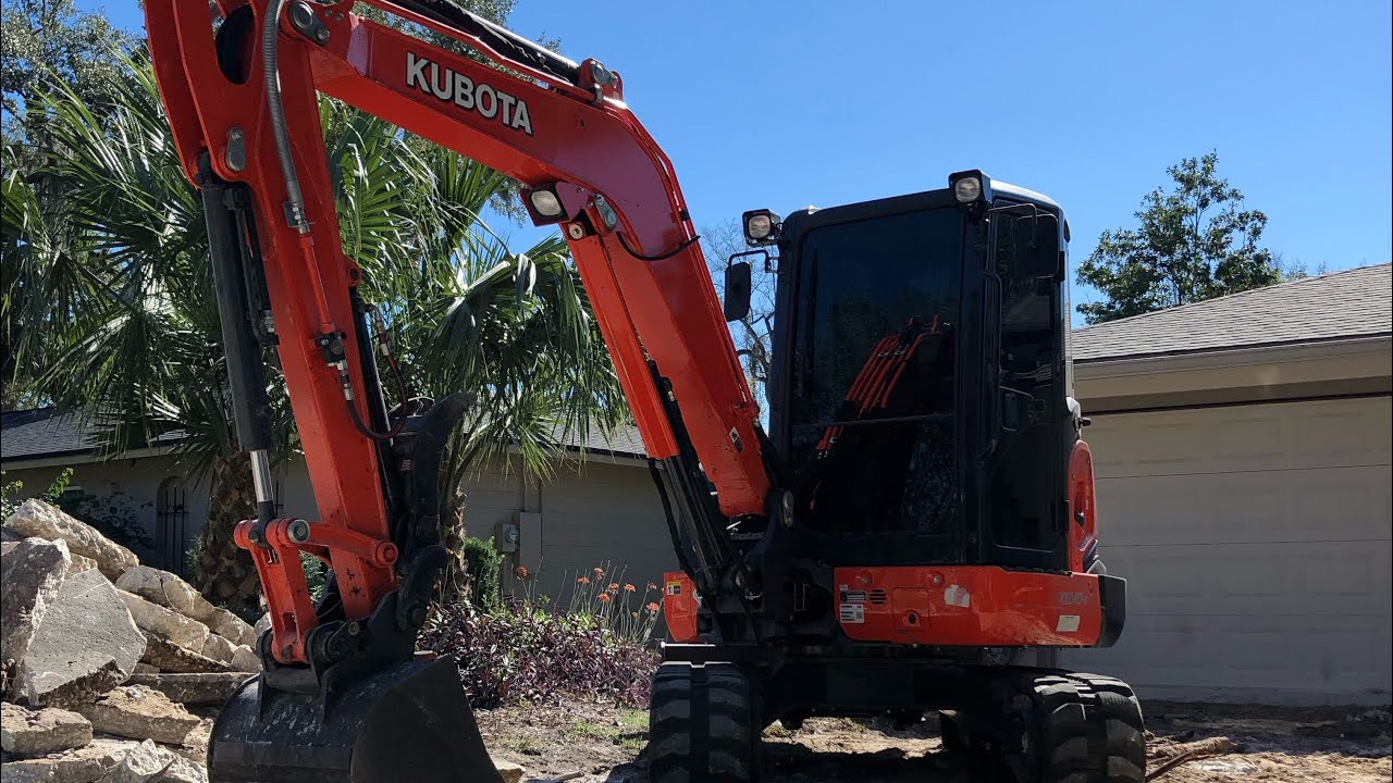 Kubota KX040-4 1000 hr. Service how to. #excavator #howto #kubota