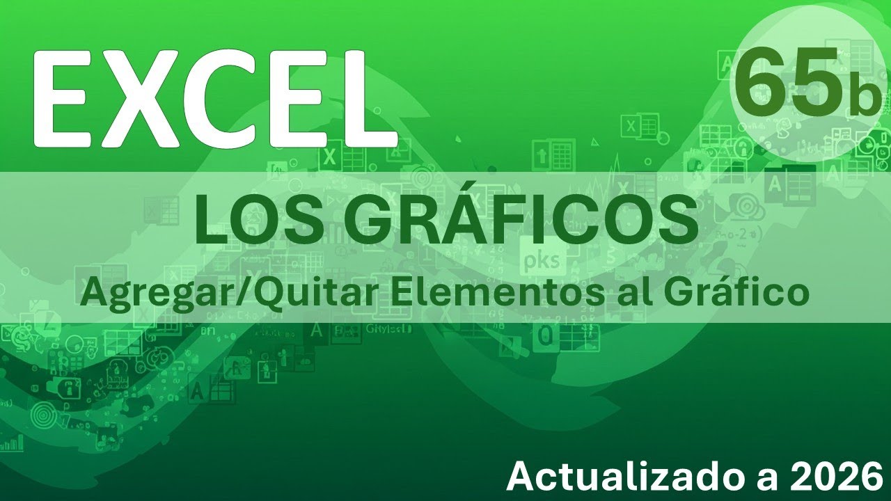 EXCEL - Agregar/Quitar Elementos al Gráfico