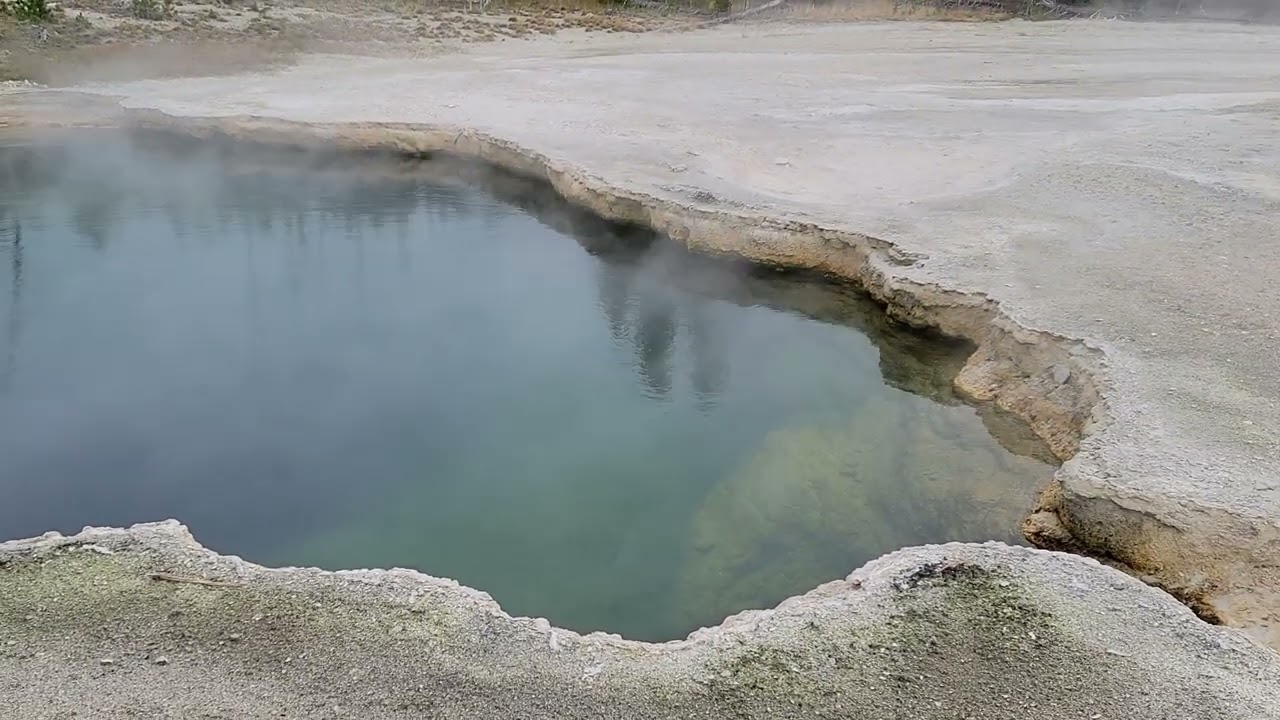 Abyss Pool in Yellowstone National Park