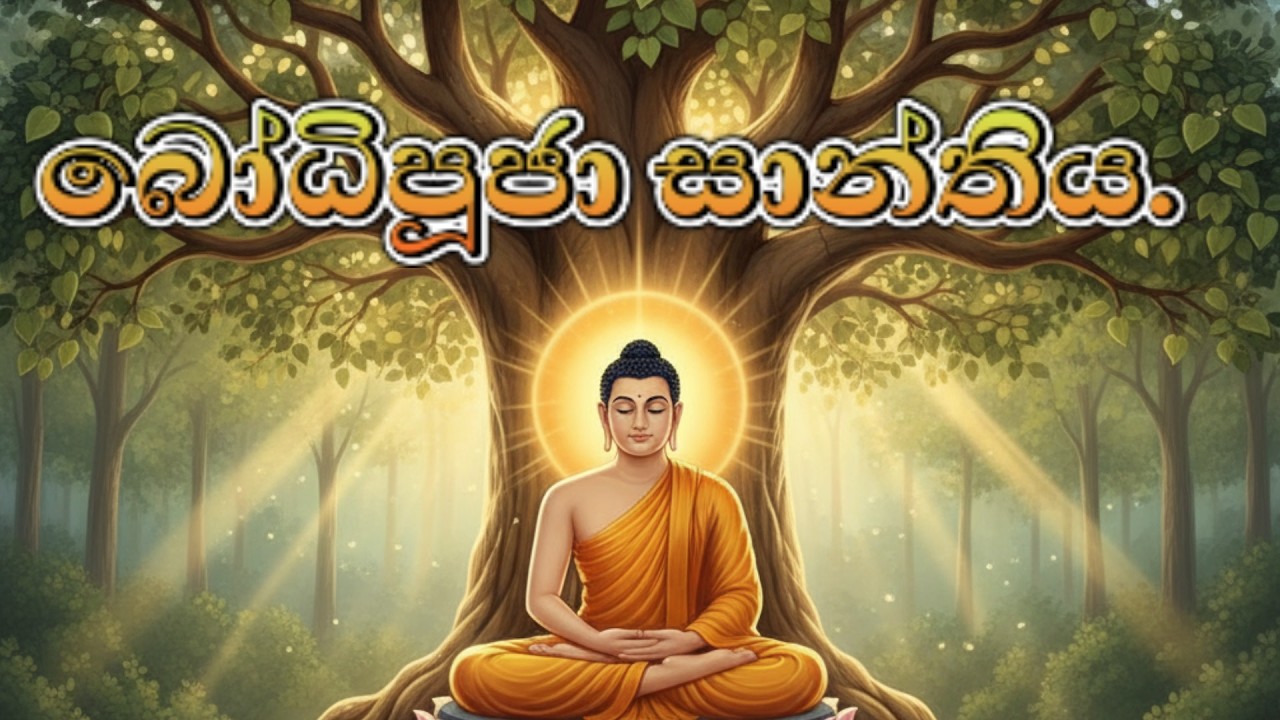 🙏 බෝධිපුජා සාන්තිය |#BodhiPooja #BodhiPoojaSanthiya #BuddhistChanting #SethKavi #Buddhism #Pirith
