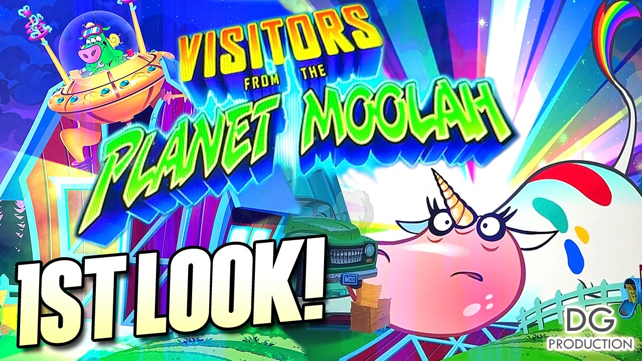 🚨NEW🚨OMG‼️VISITORS FROM THE PLANET MOOLAH 1ST LOOK UNICOW SLOT MACHINE LAS VEGAS CASINO G2E L&W 2025
