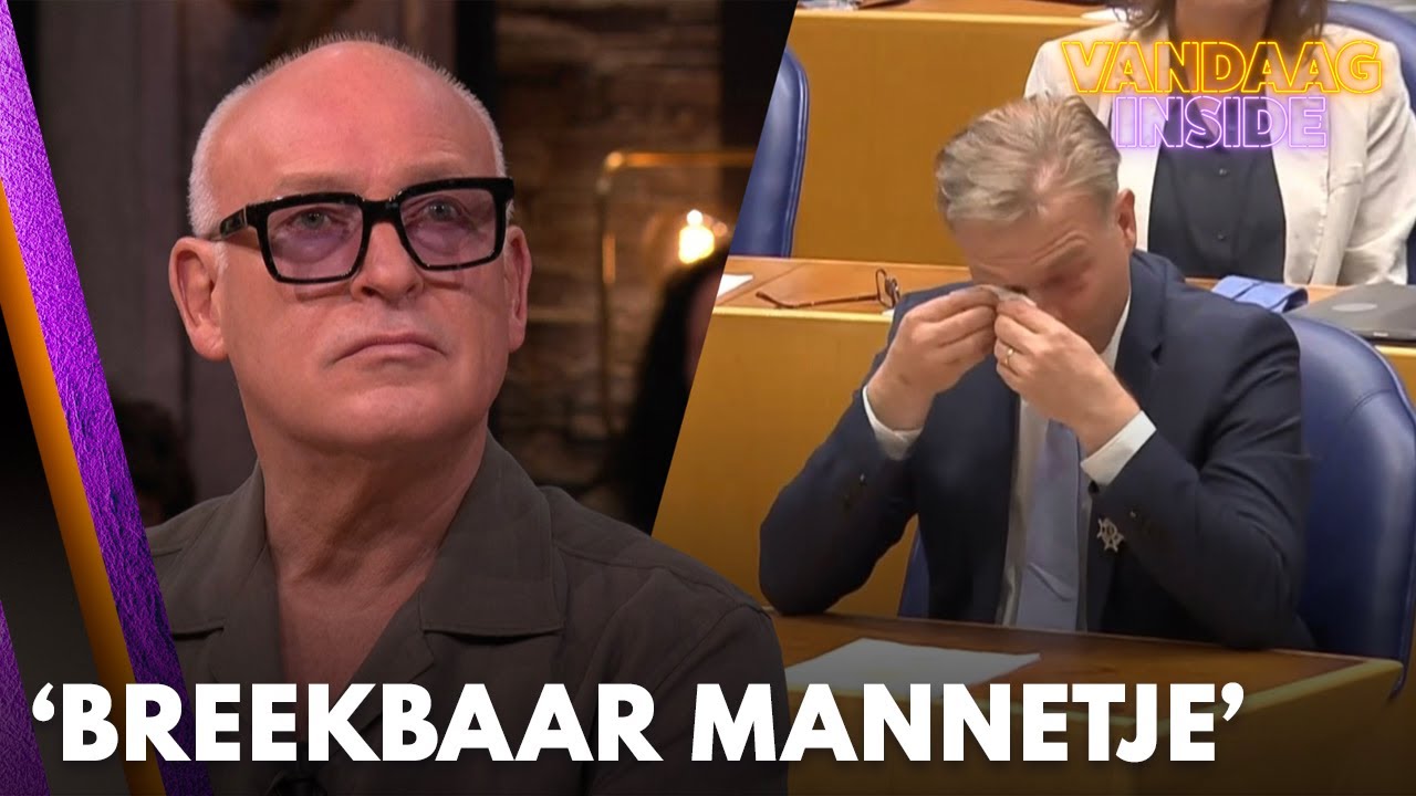 René ziet beelden van afscheid Pieter Omtzigt: ‘Breekbaar mannetje, sneu' | VANDAAG INSIDE