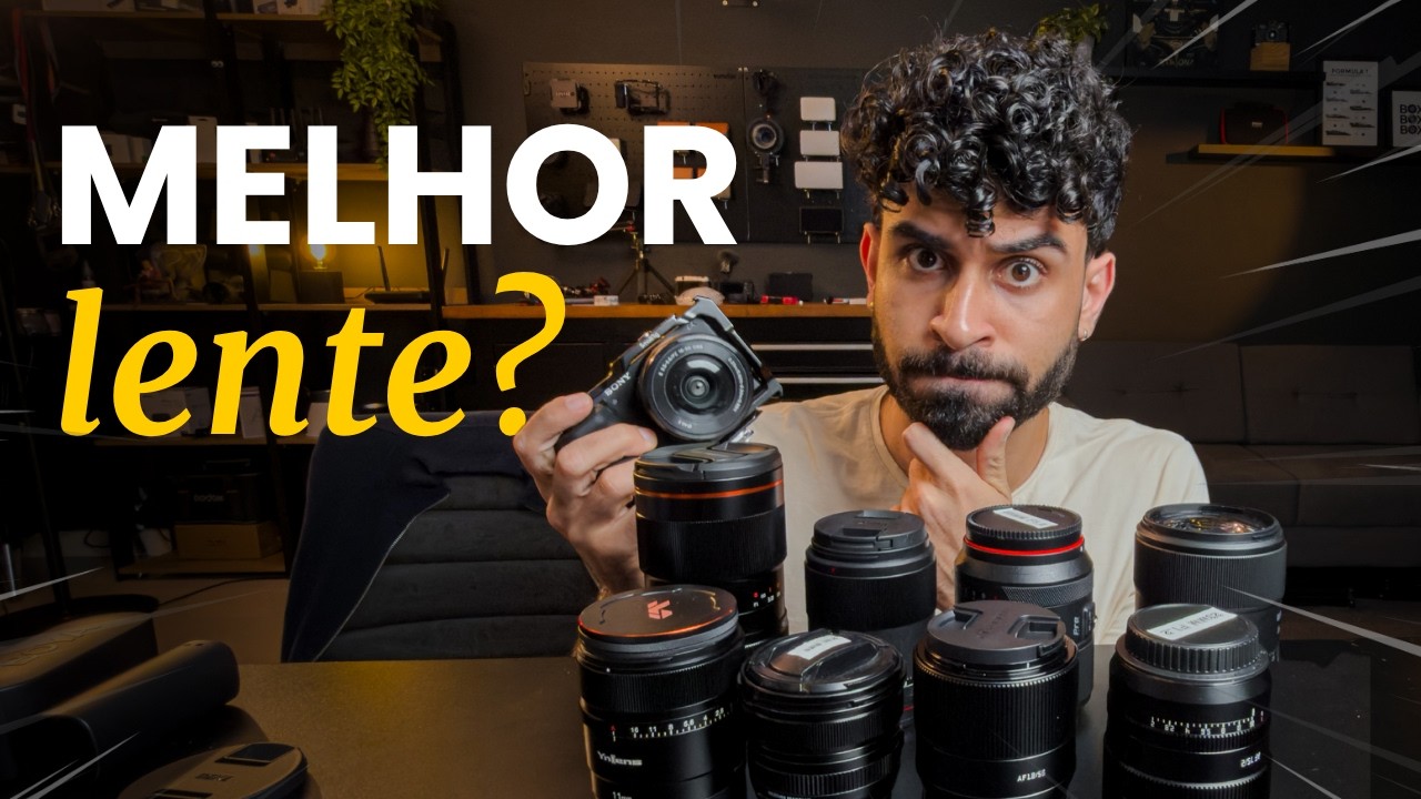 Qual a MELHOR Lente para ZV-E10? A Resposta Vai Te Surpreender (e economizar dinheiro)