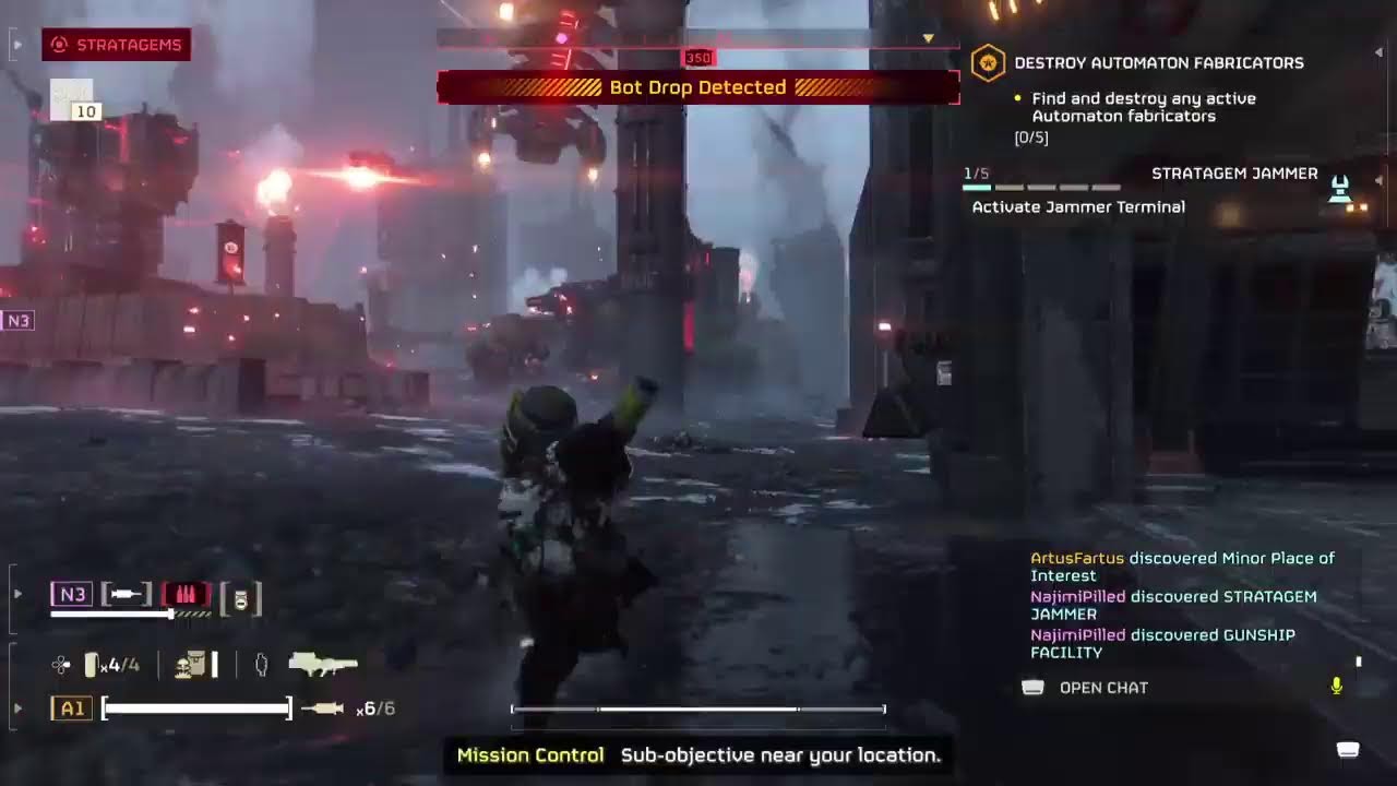 Feel good Friday. Time to do dive. (Helldivers 2)
