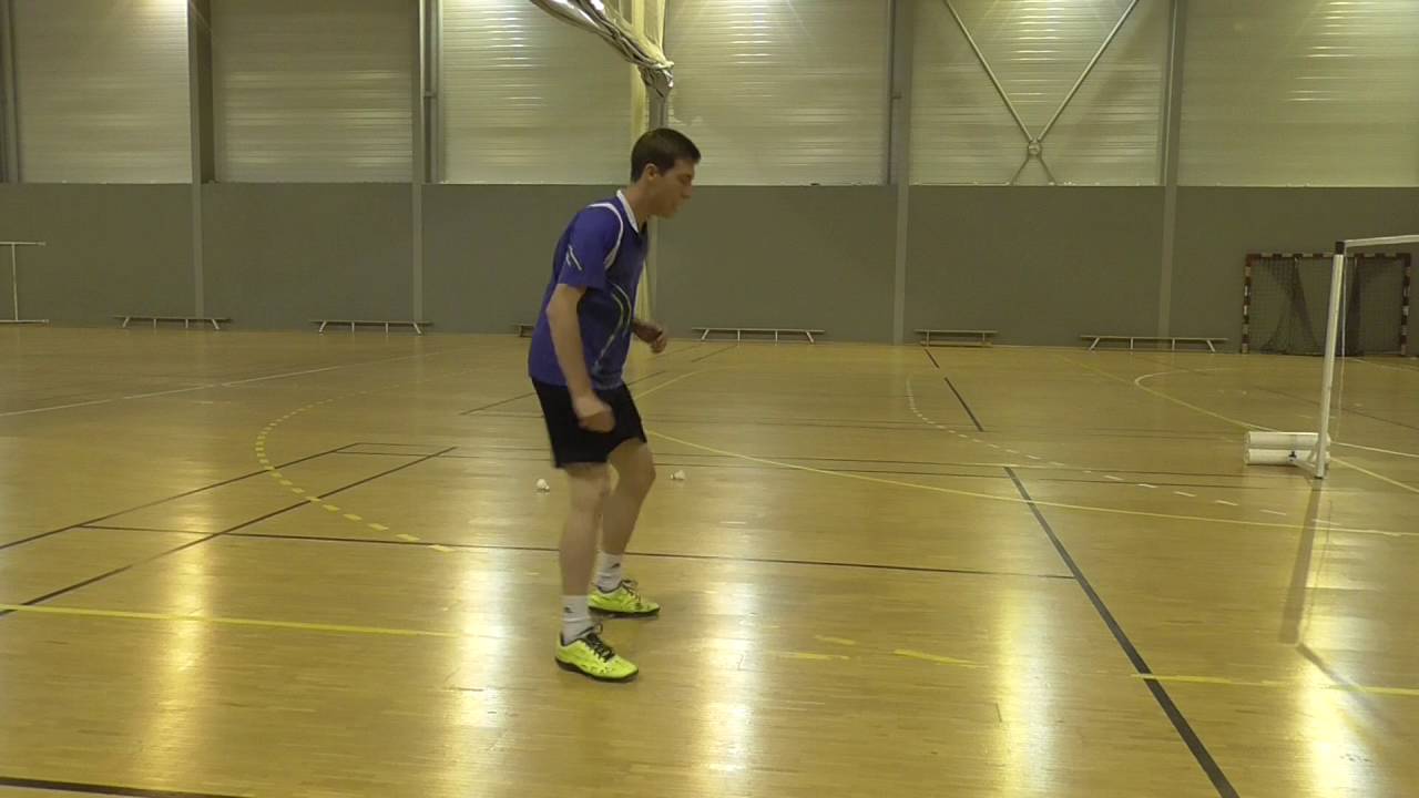 Footwork stamina badminton