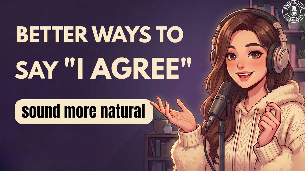 English Podcast For Easy English Conversation | How to Agree & Disagree  (Phrases for Daily Use)