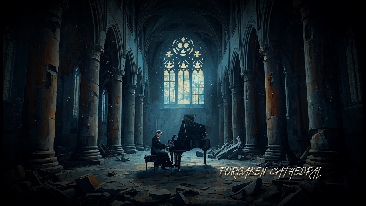 The Forsaken Cathedral 🎹⛪ | Dark Piano for Deep Solitude & Broken Souls