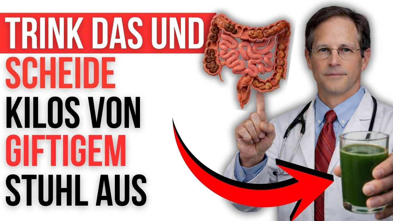 Dieses geheime Getränk reinigt den DARM von Gasen und Ablagerungen besser als jedes Medikament!