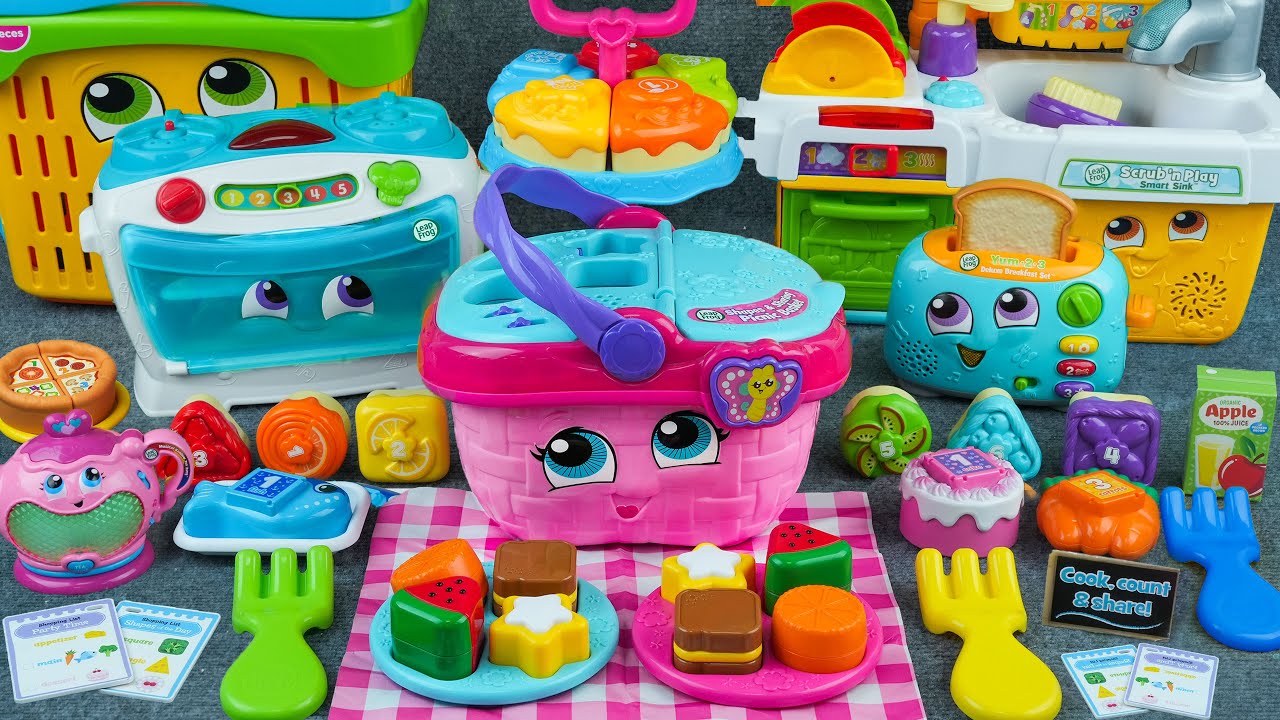 60 Minutes Ultimate Cooking Toys Playset, Satisfying Unboxing Collection Leapfrog Toys | Tina Review