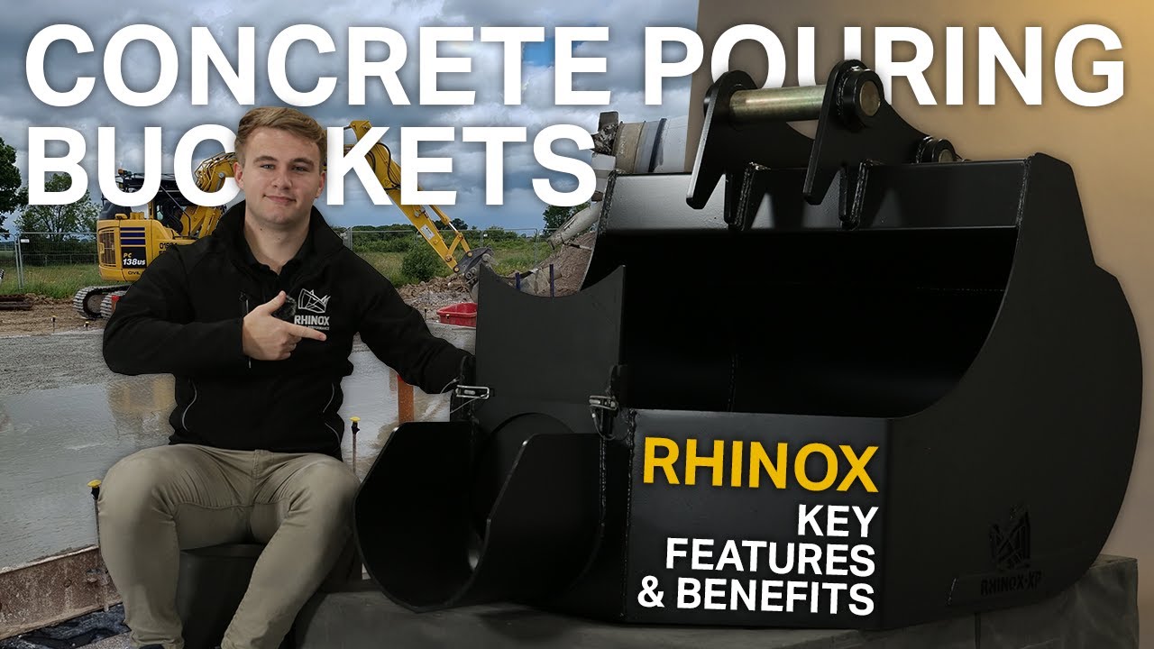 RHINOX CONCRETE POURING BUCKET - Features & Benefits